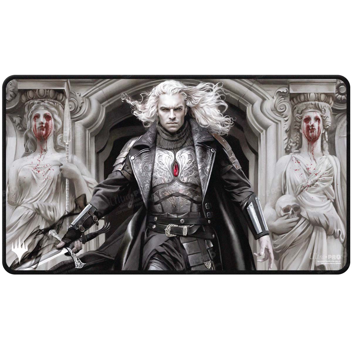 ultra-pro-black-stitched-playmat-innistrad-remastered-sorin-imperious-bloodlord- image 1