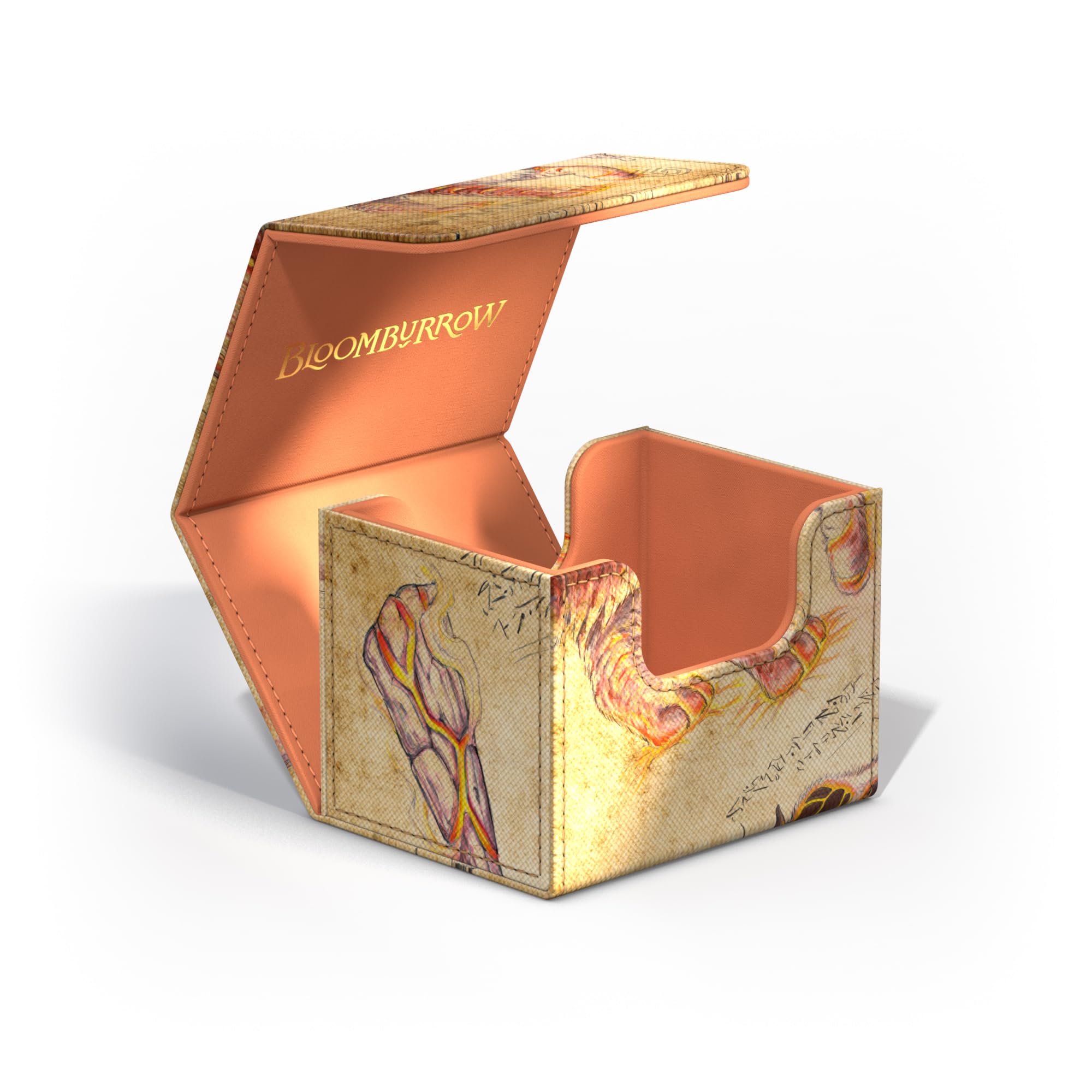 ultimate-guard-sidewinder-100-xenoskin-deckbox-mtg-bloomburrow-sunspine-lynx image 4