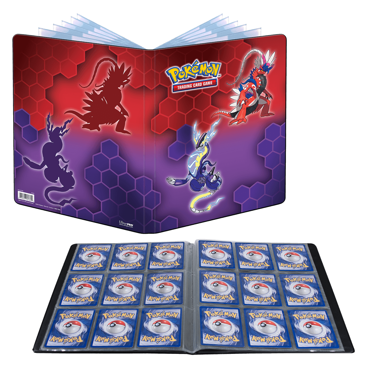 ultra-pro-koraidon-miraidon-9-pocket-portfolio-f-r-pok-mon image 2