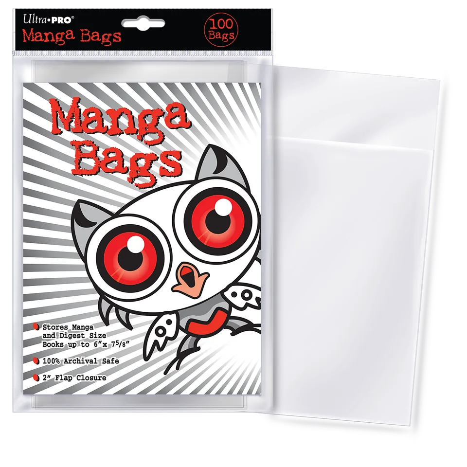 ultra-pro-manga-bags-100-st-ck-152-4-x-193-6-mm image 1