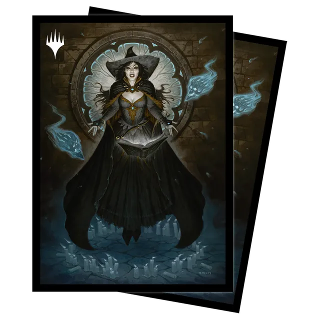 ultra-pro-commander-legends-tasha-the-witch-queen-100ct-deck-protector-sleeves-f image 1