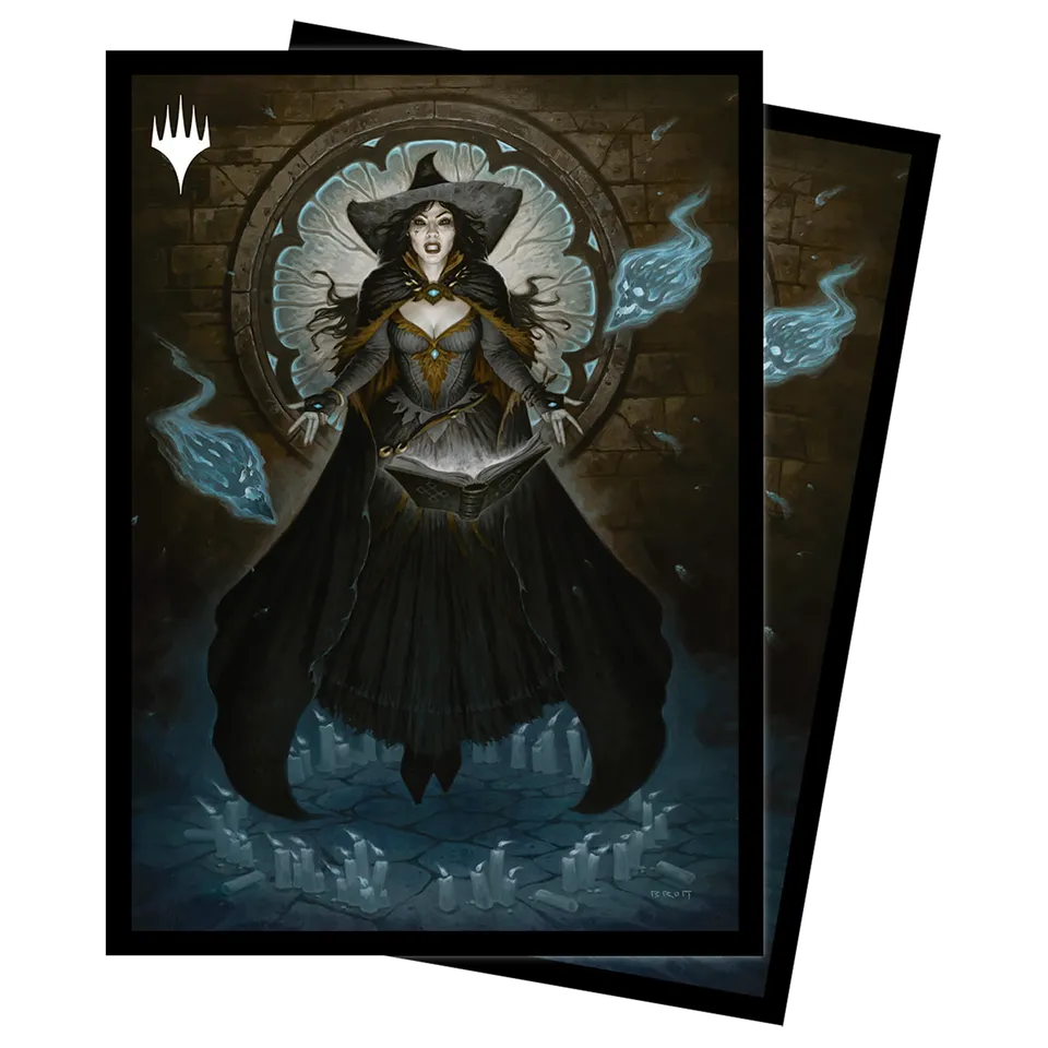 ultra-pro-commander-legends-tasha-the-witch-queen-100ct-deck-protector-sleeves-f image 1