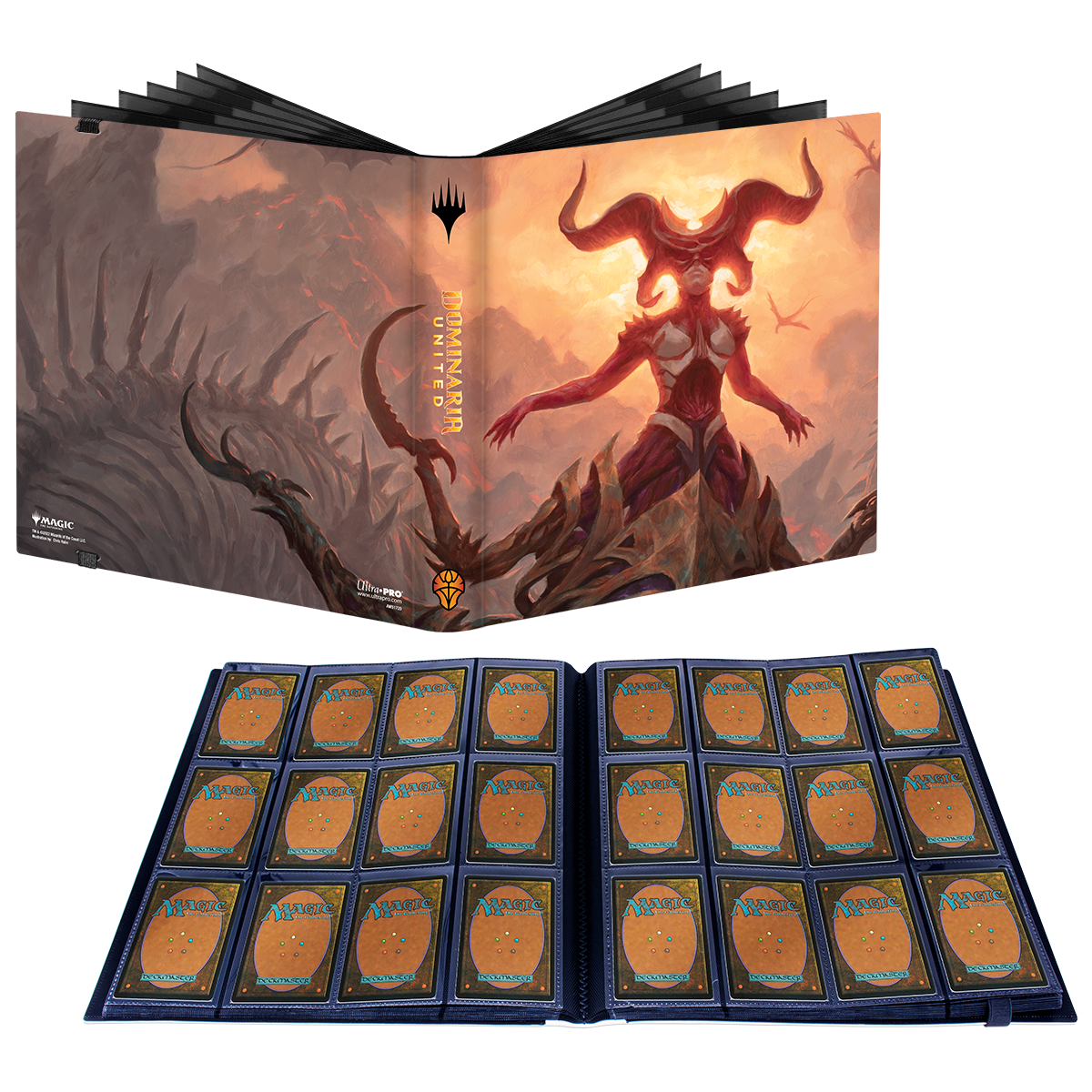 ultra-pro-dominaria-united-sheoldred-the-apocalypse-12-pocket-pro-binder-sammela image 2