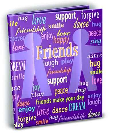 ultra-pro-friends-mini-fotoalbum-lila-f-r-24-fotos-10x15-cm image 1