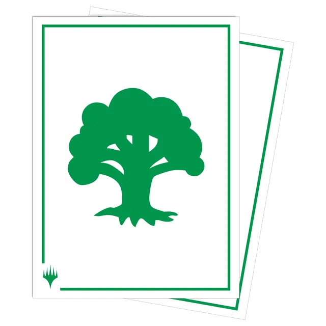 ultra-pro-mana-8-apex-deck-protector-sleeves-105ct-forest-f-r-magic-the-gatherin image 1
