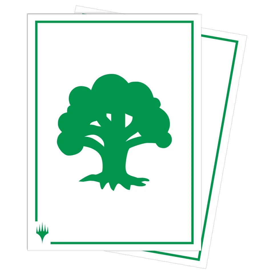 ultra-pro-mana-8-apex-deck-protector-sleeves-105ct-forest-f-r-magic-the-gatherin image 1