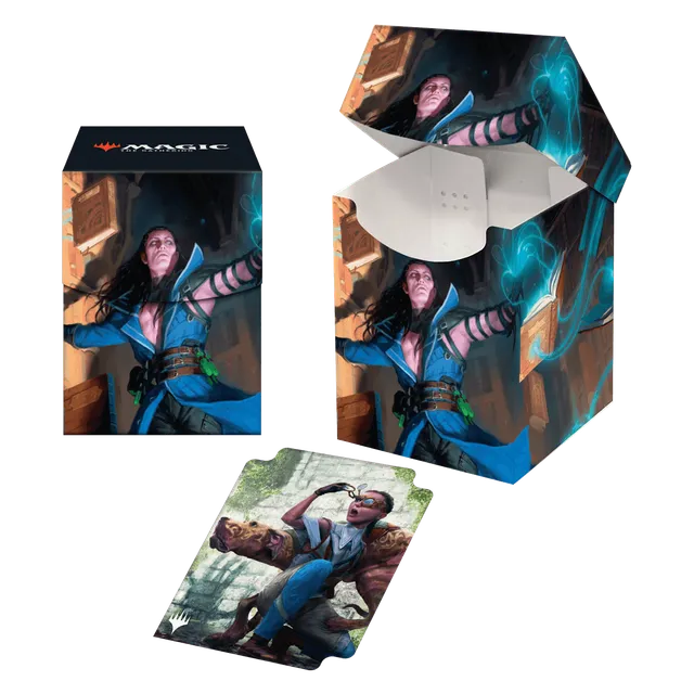 ultra-pro-100-deck-box-murders-at-karlov-manor-mirko-obsessive-theorist-f-r-magi image 1