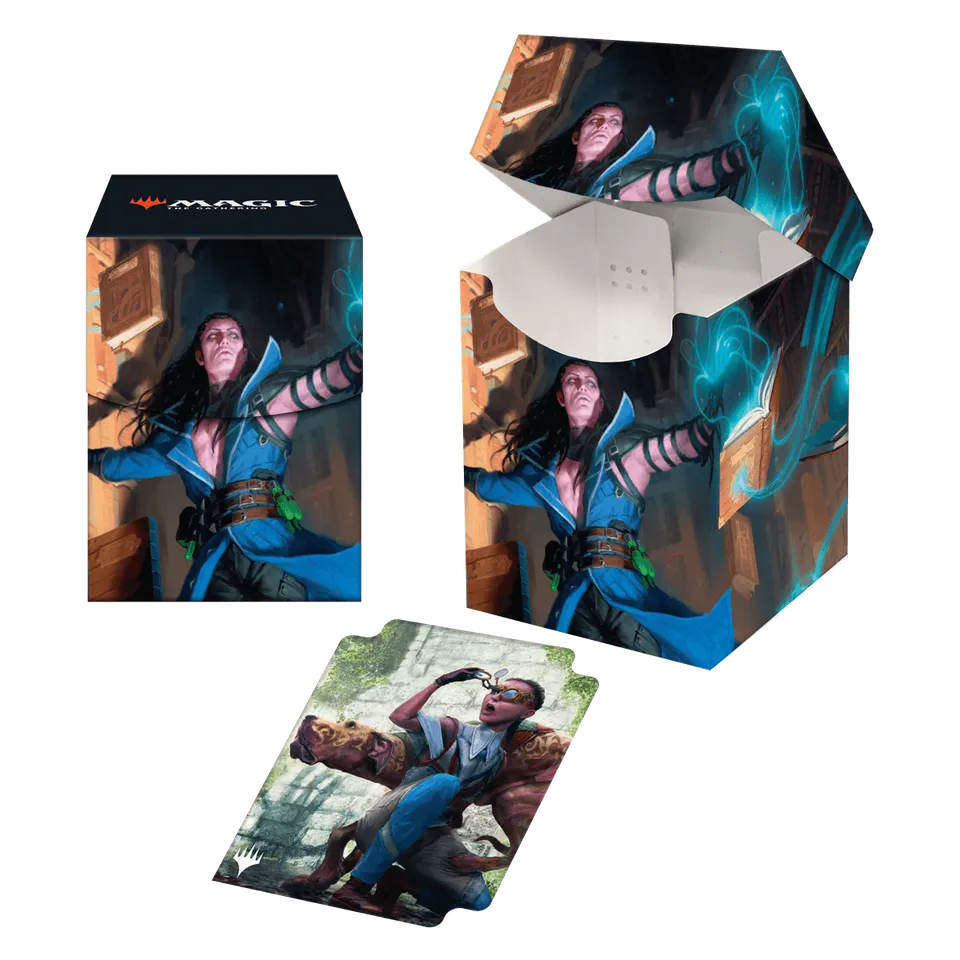 ultra-pro-100-deck-box-murders-at-karlov-manor-mirko-obsessive-theorist-f-r-magi image 1