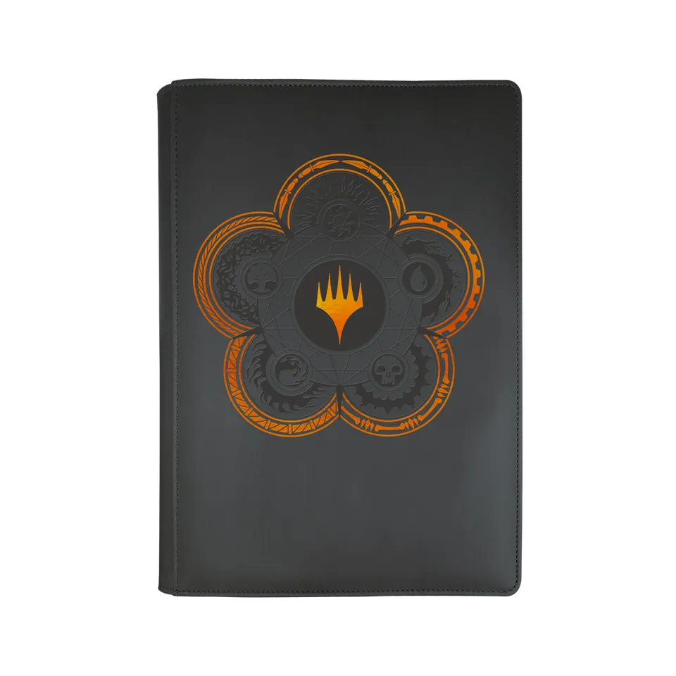 ultra-pro-mana-7-color-wheel-9-pocket-zippered-pro-binder-f-r-magic-the-gatherin image 1