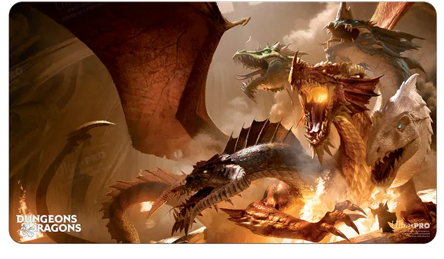 ultra-pro-cover-series-the-rise-of-tiamat-standard-gaming-playmat-f-r-dungeons-d image 1