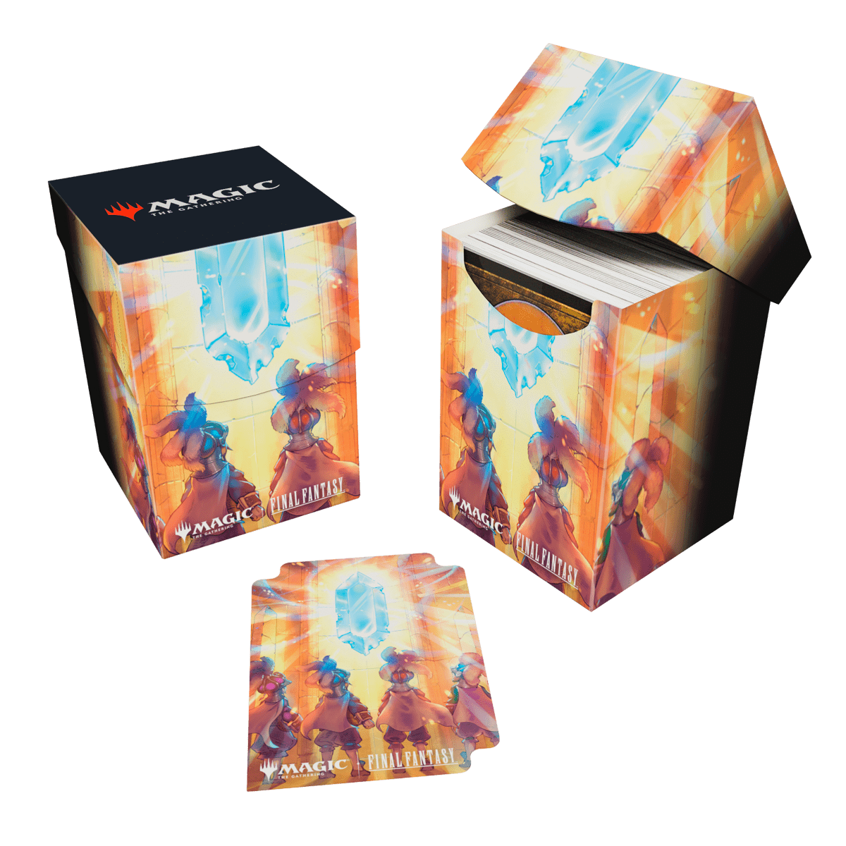 ultra-pro-magic-the-gathering-final-fantasy-the-crystal-s-chosen-100-deck-box image 1