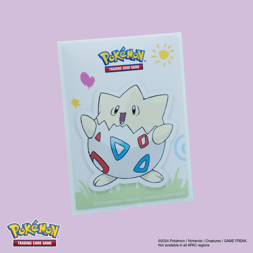 ultra-pro-pok-mon-togepi-apex-deck-protector-sleeves-105ct image 1