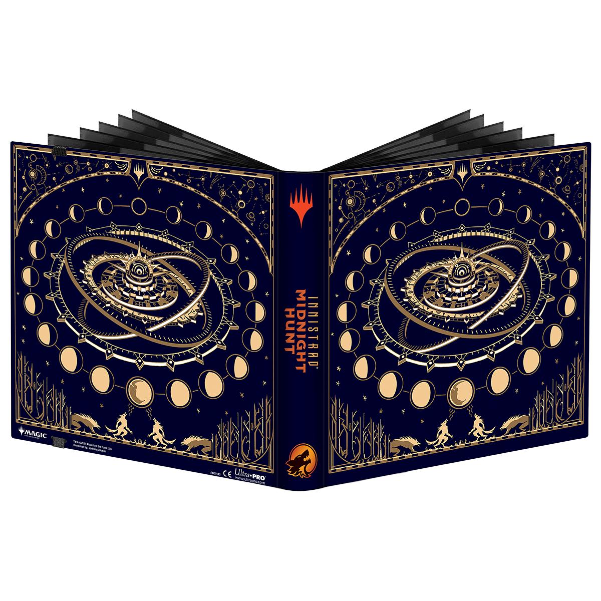 ultra-pro-innistrad-midnight-hunt-12-pocket-pro-binder-f-r-magic-the-gathering image 1