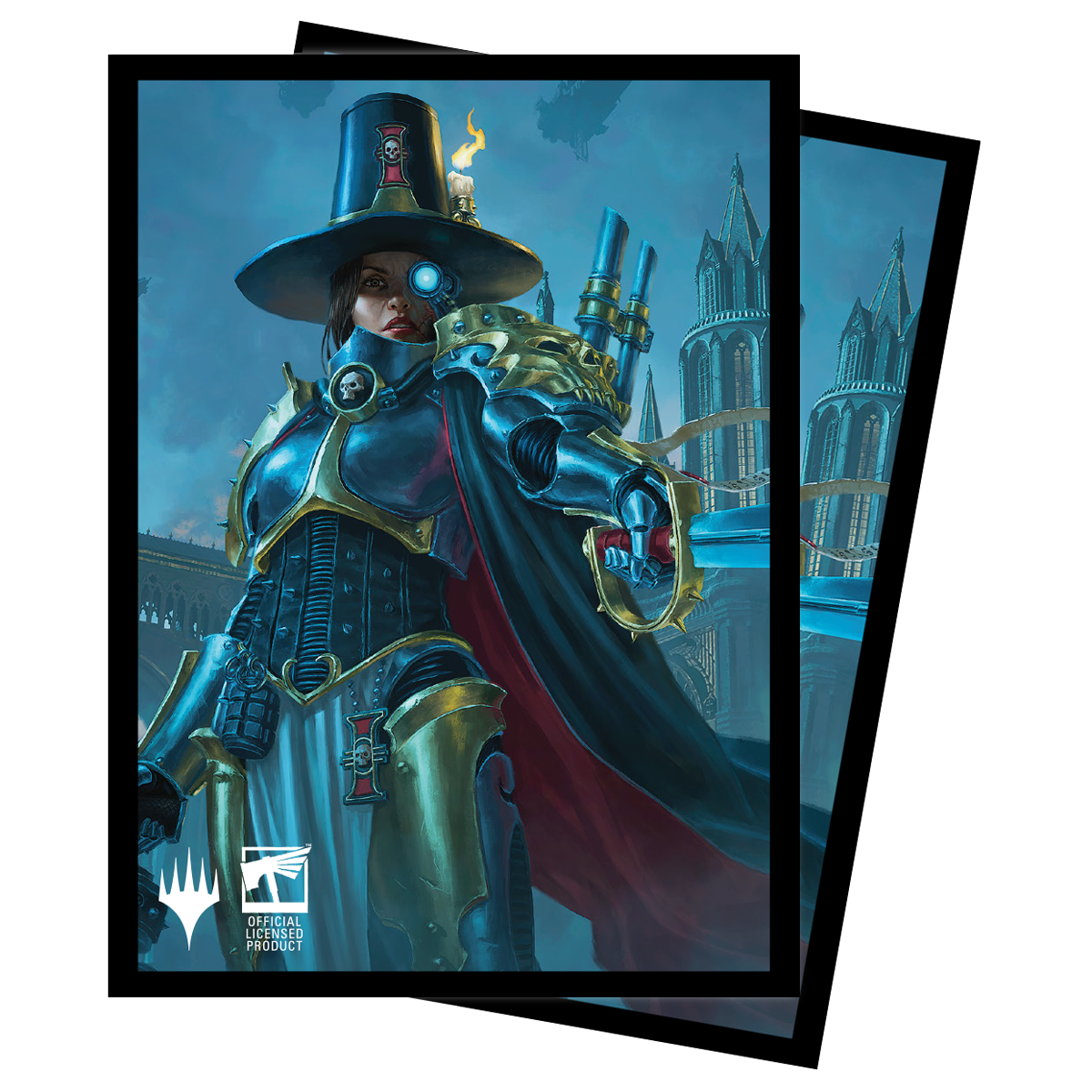 ultra-pro-warhammer-40k-commander-inquisitor-greyfax-deck-protector-sleeves-100c image 1