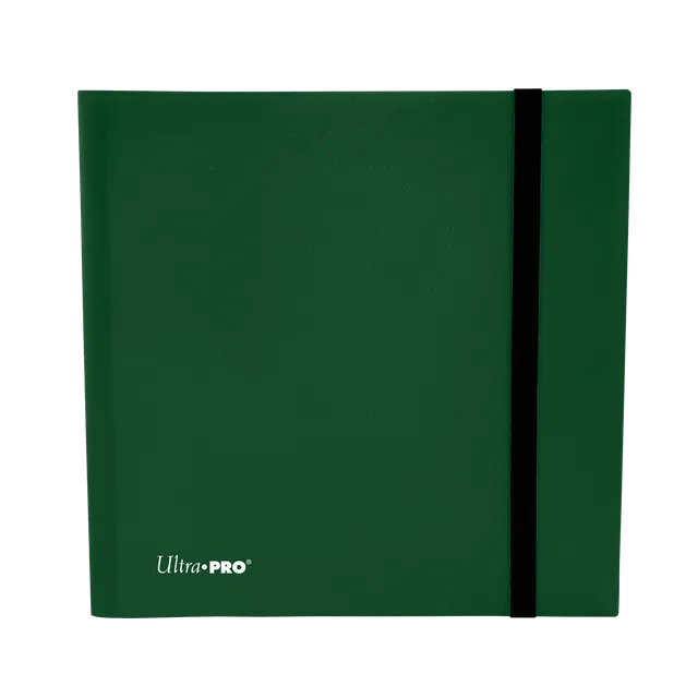 ultra-pro-eclipse-12-pocket-pro-binder-forest-green-sammelalbum image 1