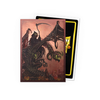dragon-shield-brushed-art-sleeves-standard-halloween-2025-reaper-100-st-ck image 2