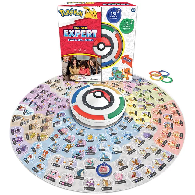 ultra-pro-pok-mon-trainer-expert-familienspiel-ratespiel-f-r-2-4-spieler-mit-151 image 1