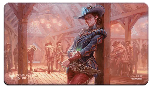 ultra-pro-outlaws-of-thunder-junction-marchesa-stitched-edge-playmat-magic-the-g image 1