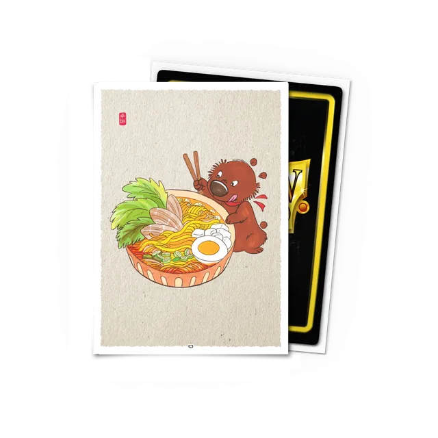dragon-shield-brushed-art-snug-ramen-by-8th-place-dave-100-standard-kartenh-llen image 1