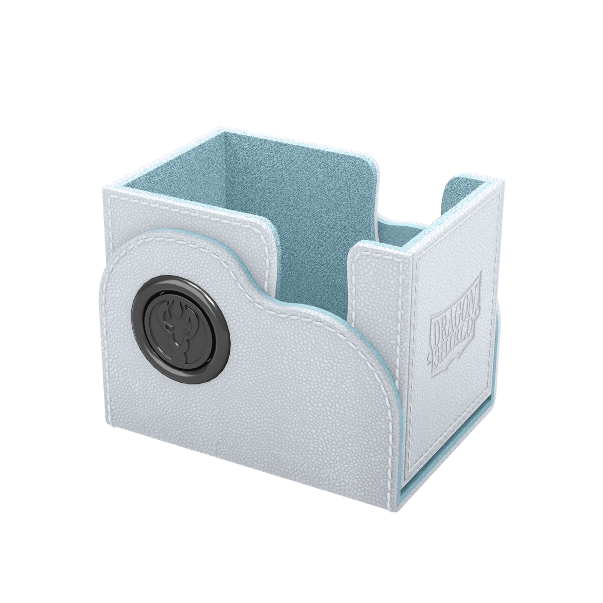 dragon-shield-dragon-box-80-deckbox-white-aqua image 5