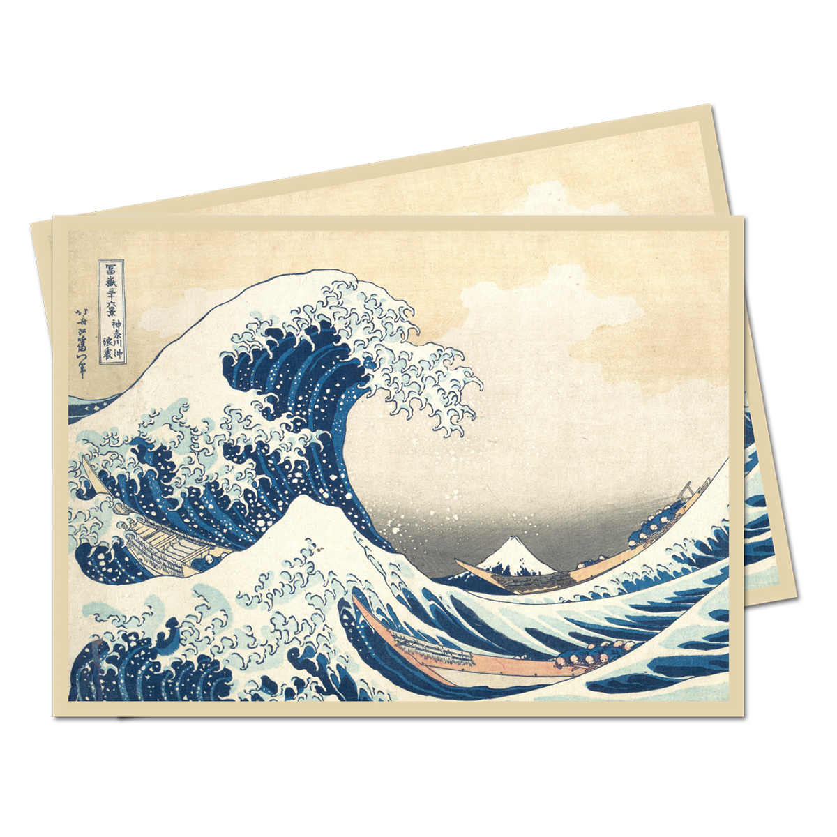 ultra-pro-fine-art-the-great-wave-off-kanagawa-standard-deck-protector-sleeves-6 image 1