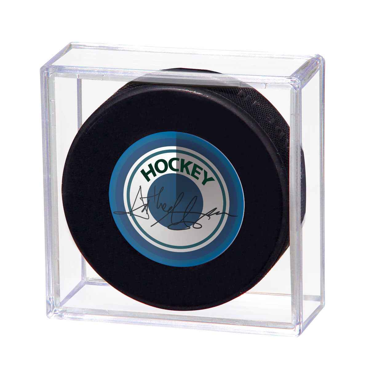 ultra-pro-hockey-puck-souvenir-display-holder image 1