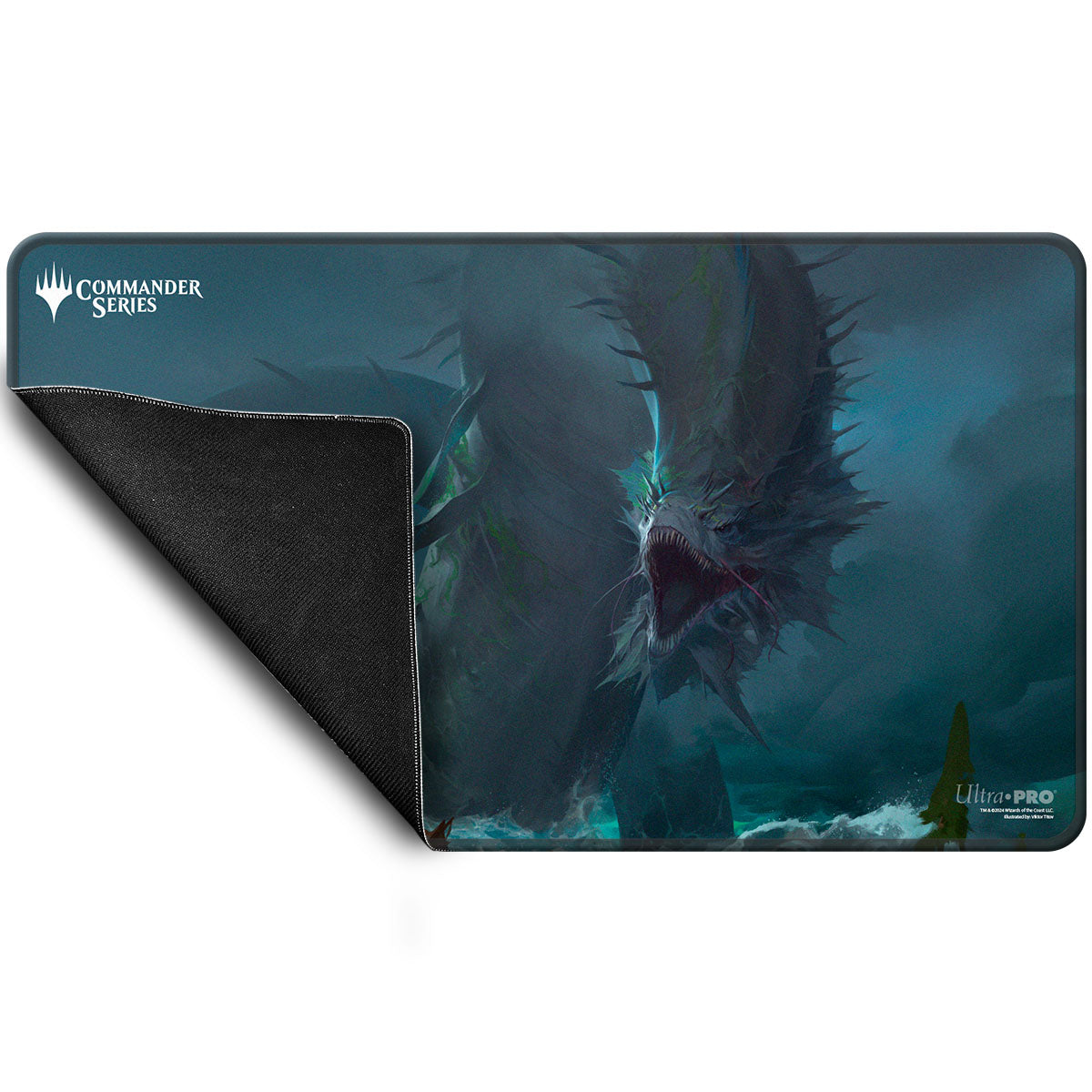 ultra-pro-commander-series-3-enemy-aesi-stitched-playmat-mtg-61-x-34-cm image 3