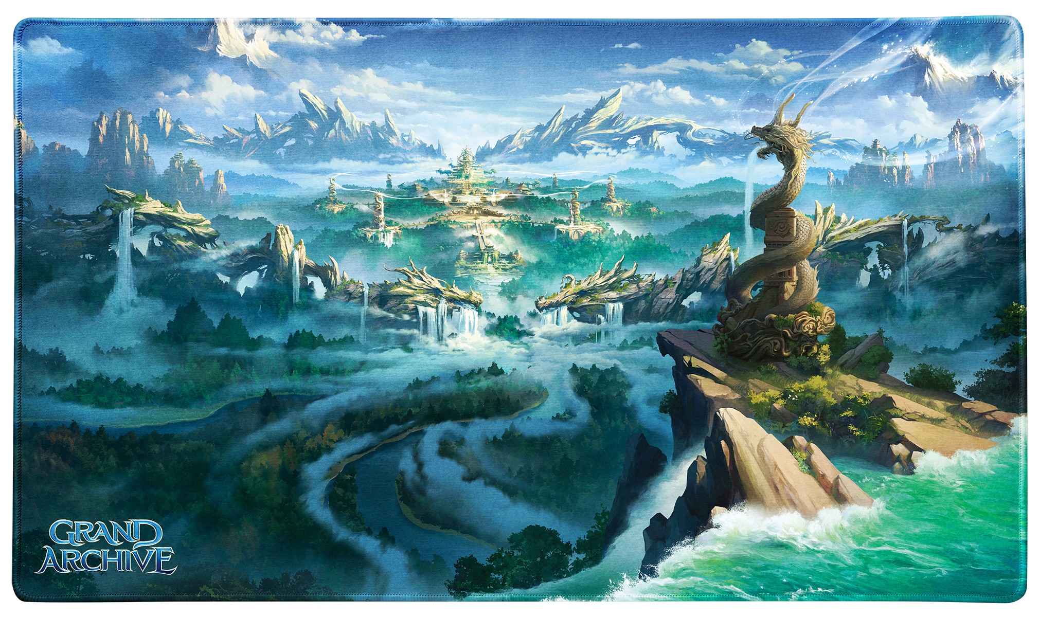 dragon-shield-tcg-playmat-grand-archive-baidi-oathsworn-palace-spielmatte image 1
