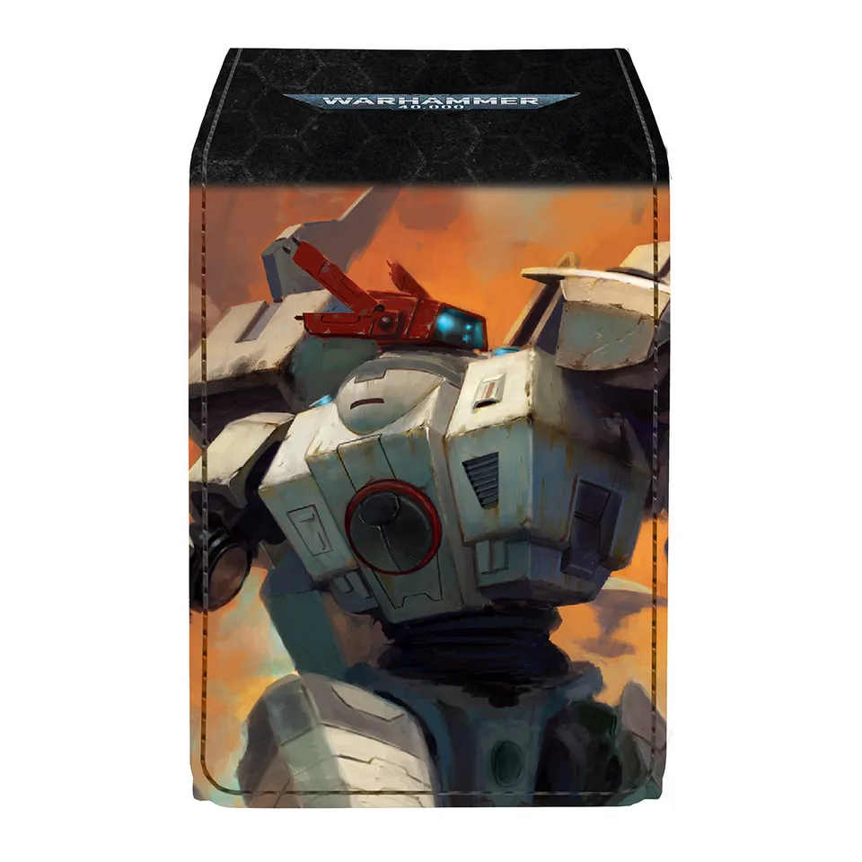 ultra-pro-t-au-empire-alcove-flip-deck-box-f-r-warhammer-40-000 image 1