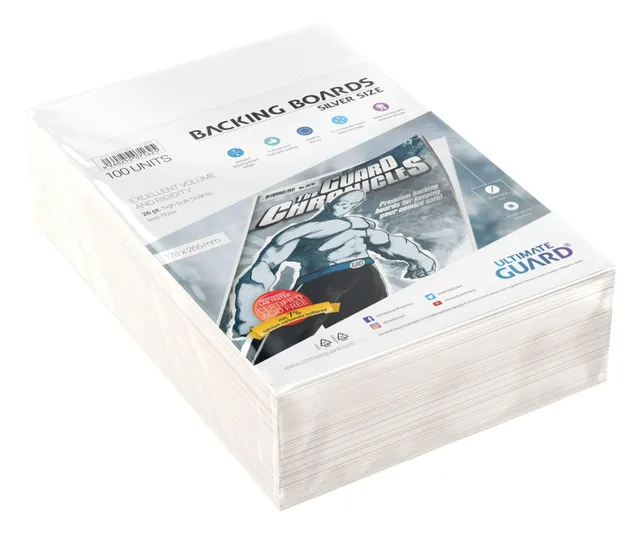 ultimate-guard-comic-backing-boards-silver-size-100-st-ck image 1