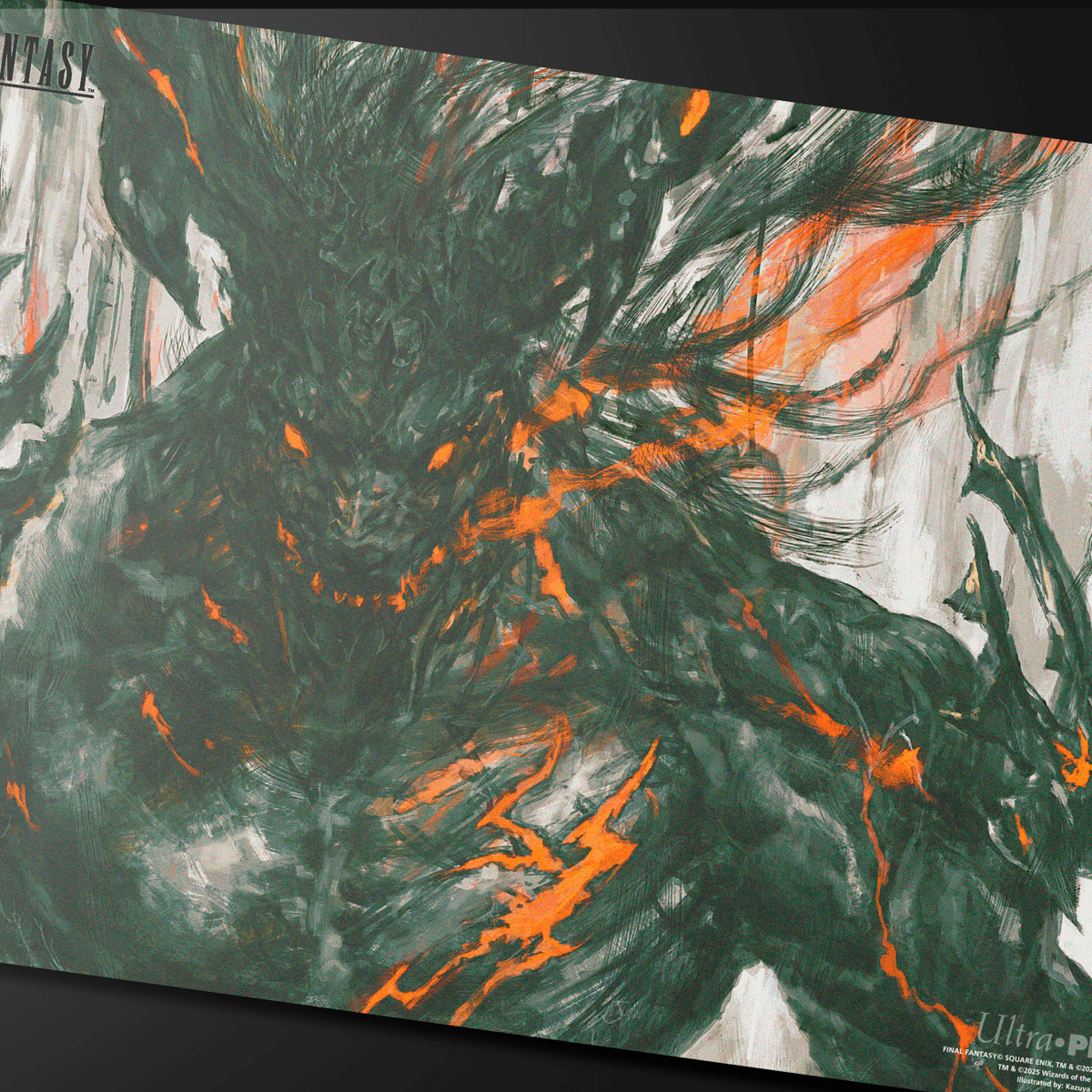 ultra-pro-magic-the-gathering-final-fantasy-doppelseitige-spielmatte-clive-ifrit image 4