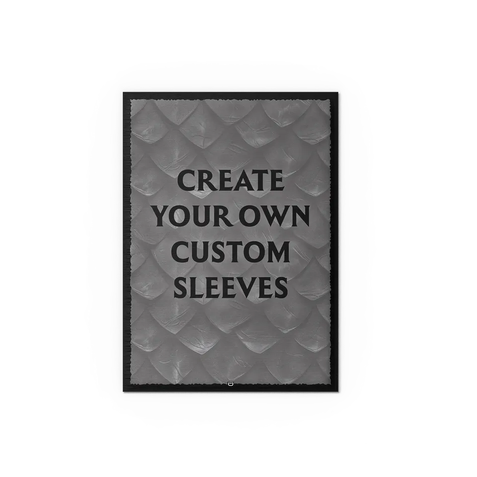 dragon-shield-custom-sleeves-brushed-black-borders-individuelle-tcg-kartenh-llen image 1