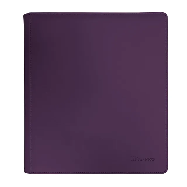 ultra-pro-vivid-12-pocket-zippered-pro-binder-midnight-plum-sammelalbum-f-r-480- image 1