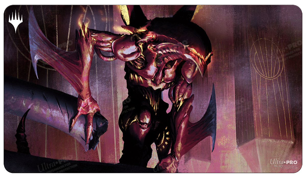 ultra-pro-streets-of-new-capenna-urabrask-standard-playmat-f-r-magic-the-gatheri image 1