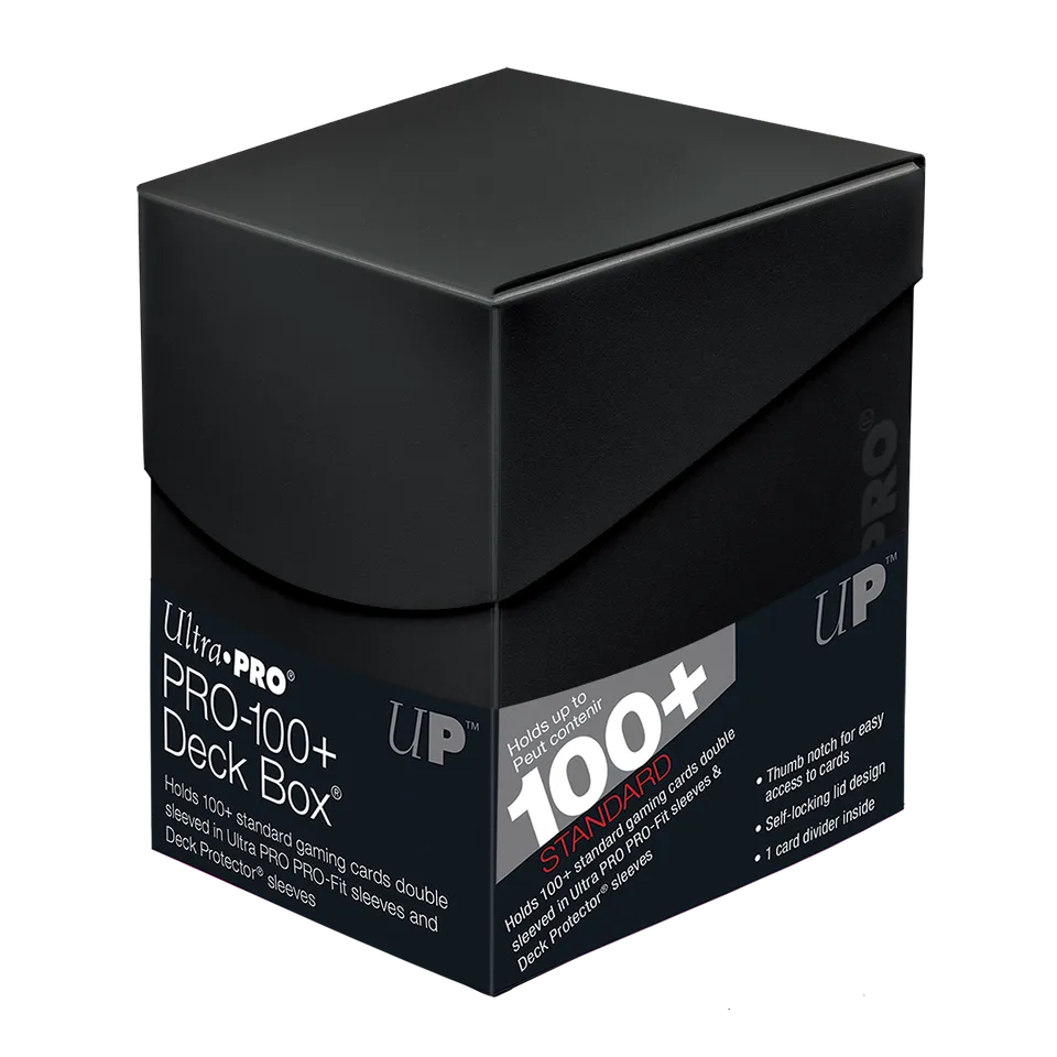 ultra-pro-eclipse-pro-100-deck-box-jet-black image 1