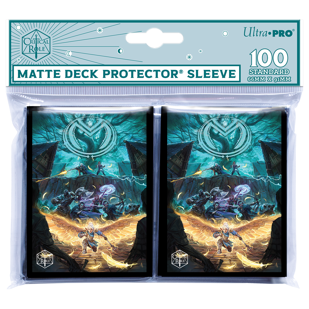 ultra-pro-critical-role-bells-hells-vox-machina-deck-protector-sleeves-100ct image 2