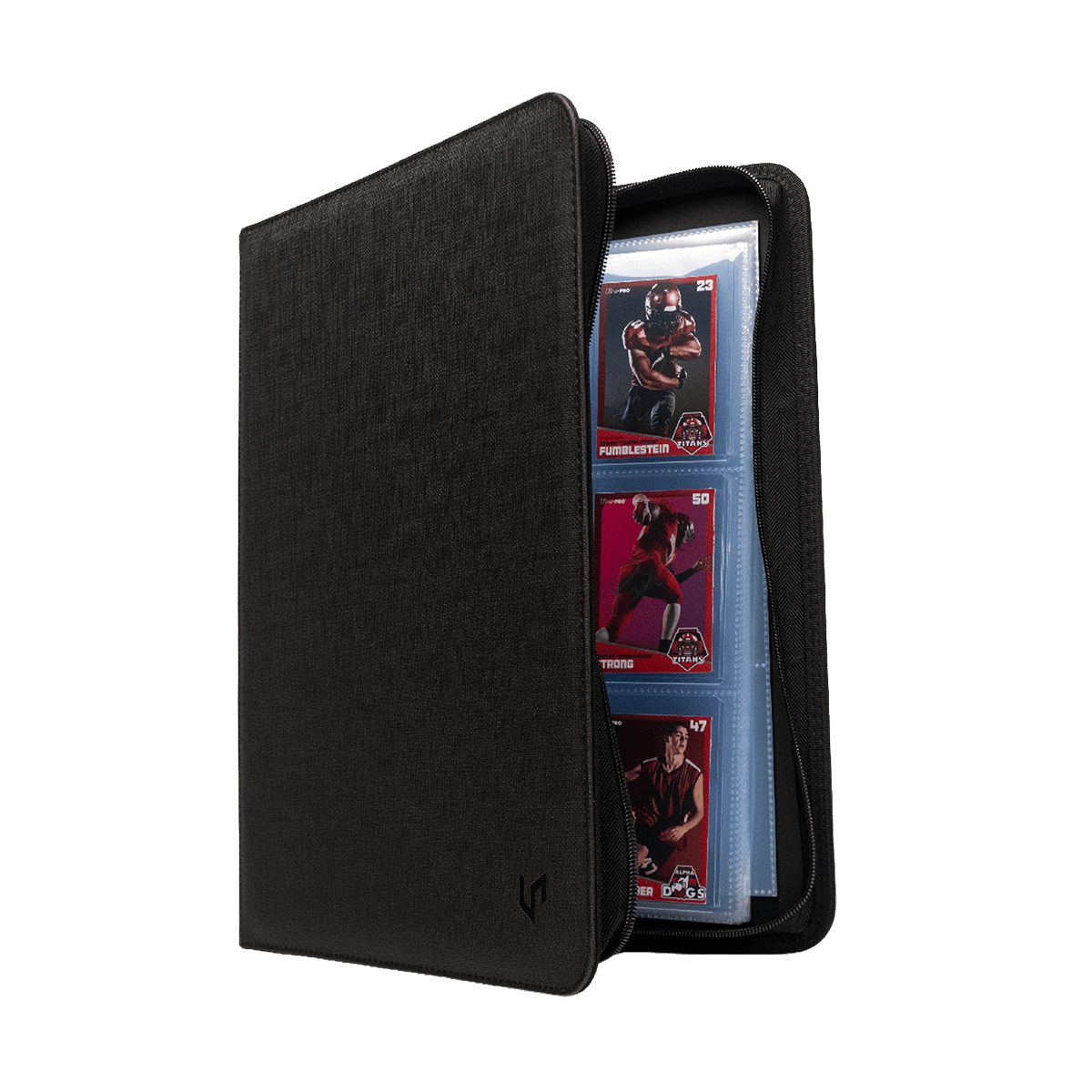 ultra-pro-9-pocket-zippered-toploader-premium-pro-binder-20-seiten-f-r-180-karte image 1