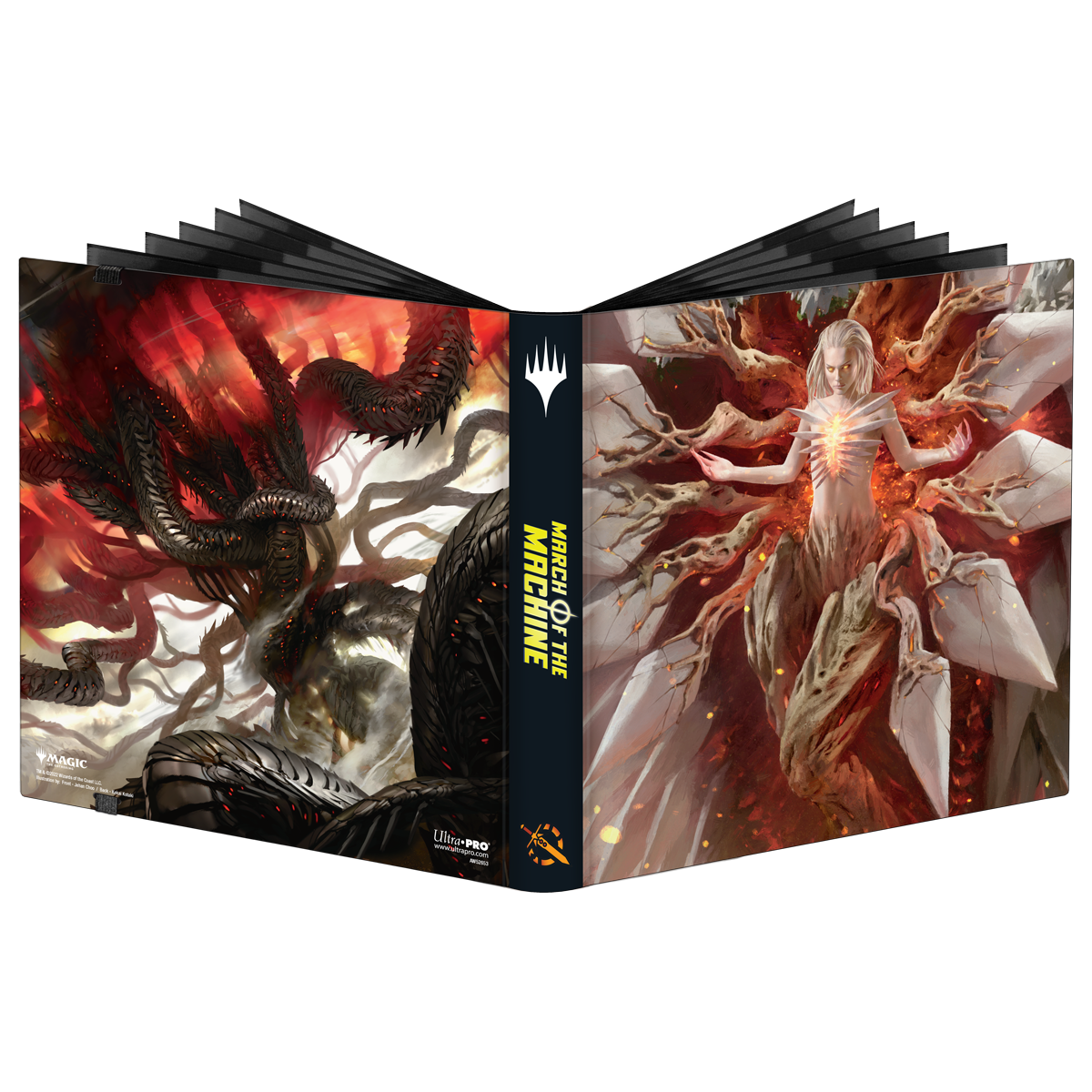 ultra-pro-march-of-the-machine-12-pocket-pro-binder-f-r-magic-the-gathering image 1