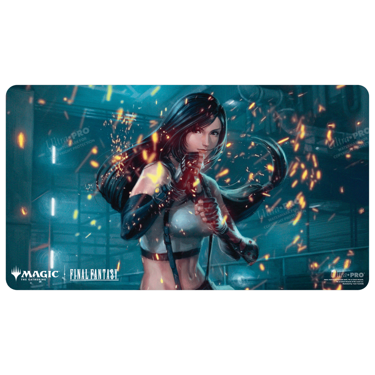 ultra-pro-magic-the-gathering-final-fantasy-tifa-martial-artist-playmat image 1