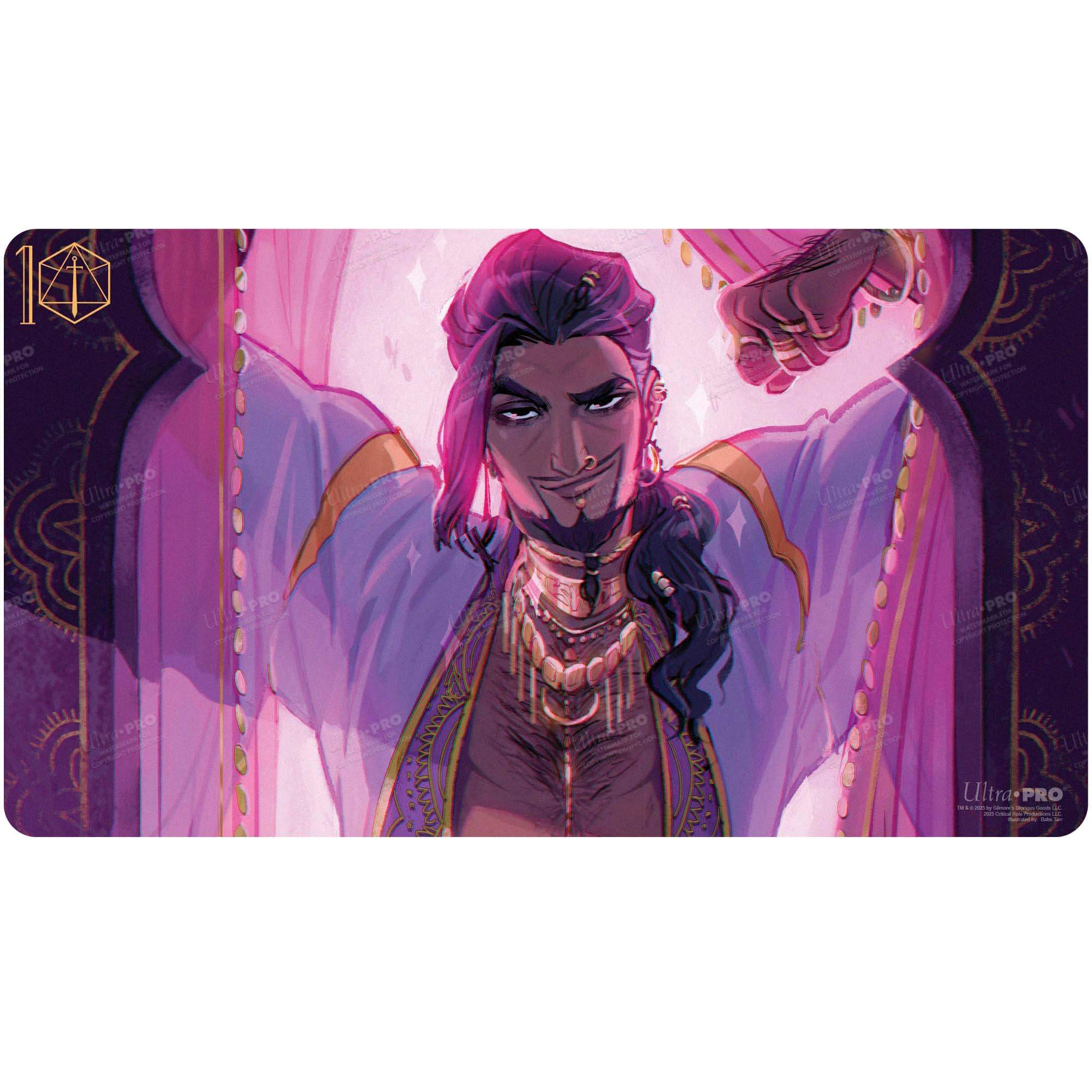 ultra-pro-critical-role-pinups-shaun-gilmore-playmat image 1