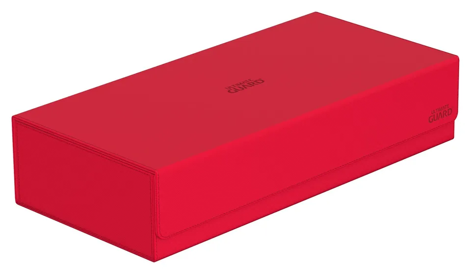 ultimate-guard-superhive-550-xenoskin-aufbewahrungsbox-monocolor-rot image 1