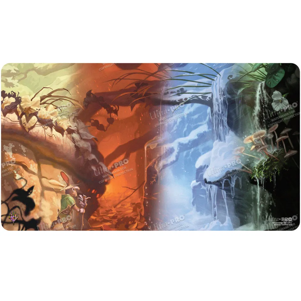 ultra-pro-bloomburrow-season-lands-forest-four-seasons-standard-gaming-playmat-f image 1