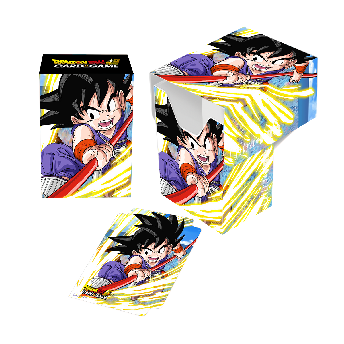 ultra-pro-full-view-deck-box-explosive-spirit-son-goku-f-r-dragon-ball-super image 1