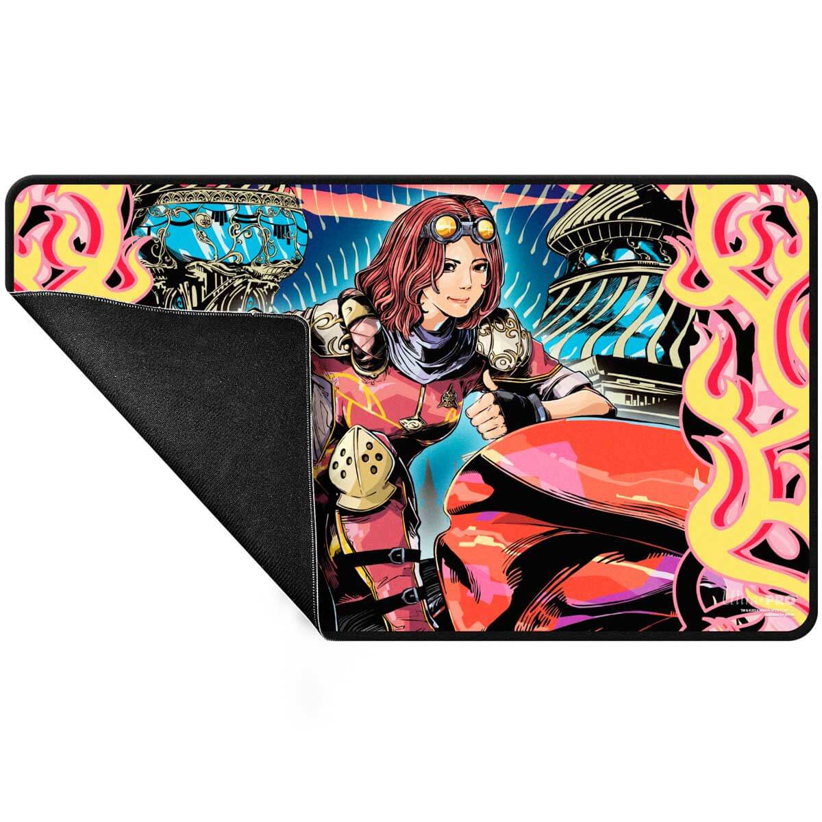 ultra-pro-aetherdrift-chandra-spark-hunter-ar-enhanced-playmat-f-r-magic-the-gat image 3