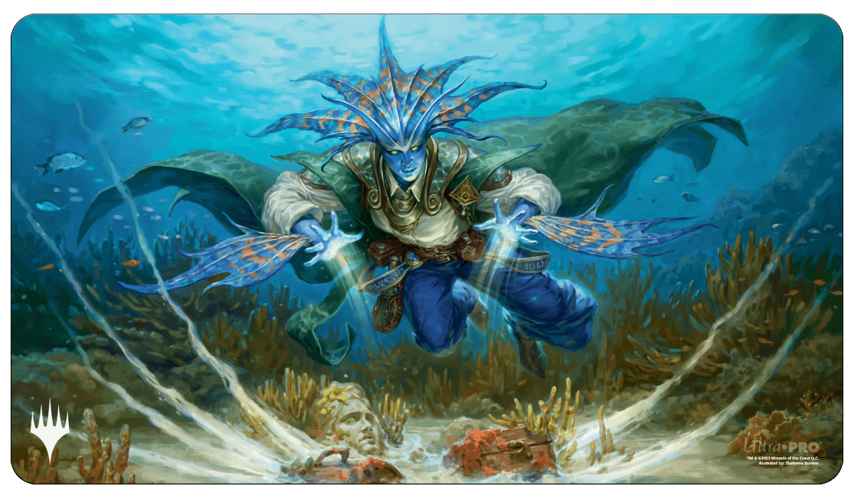 ultra-pro-murders-at-karlov-manor-standard-gaming-playmat-morska-undersea-sleuth image 1