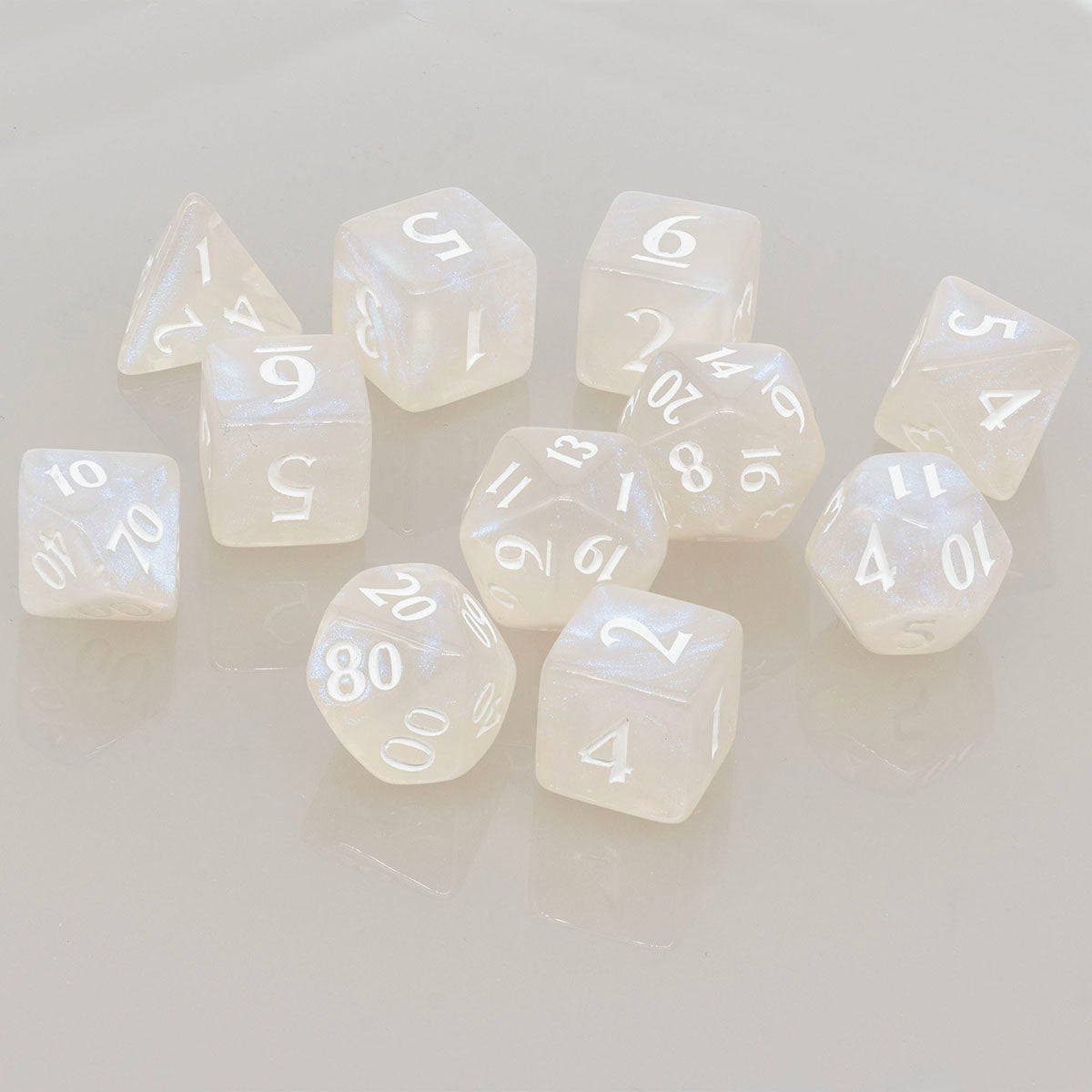 ultra-pro-eclipse-acrylic-rpg-w-rfelset-11-teilig-arctic-white image 1