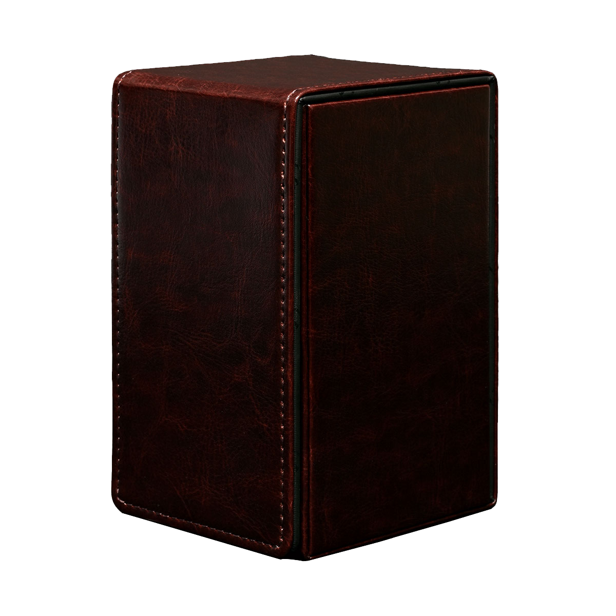 ultra-pro-alcove-tower-deck-box-cowhide-braun-premium-f-r-100-karten image 1