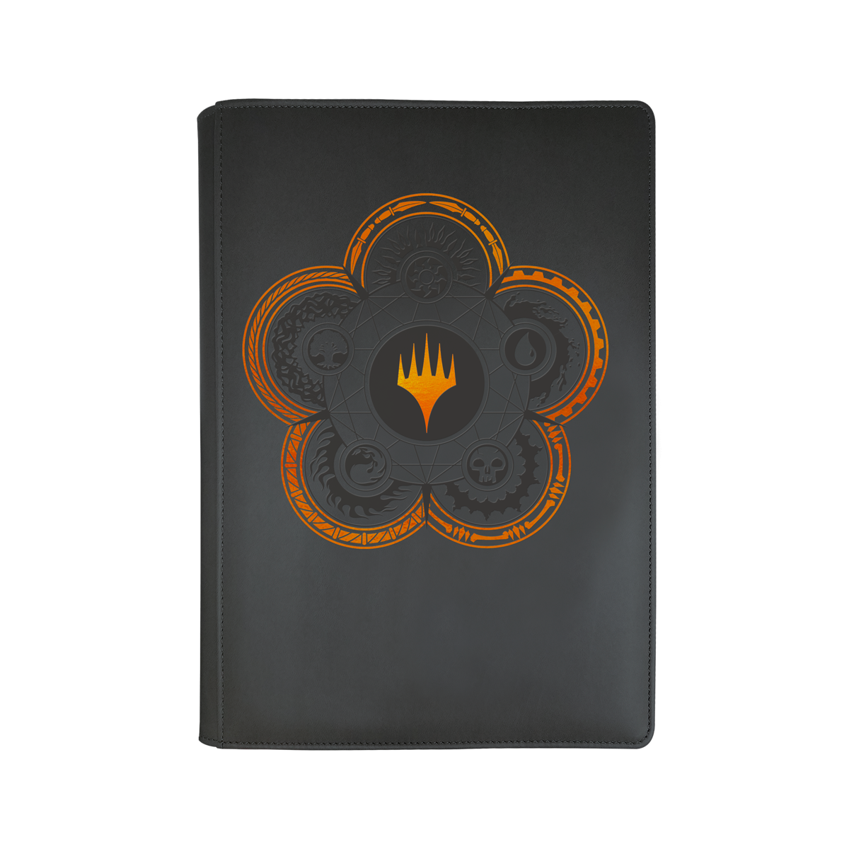 ultra-pro-mana-7-color-wheel-9-pocket-zippered-pro-binder-f-r-magic-the-gatherin image 1