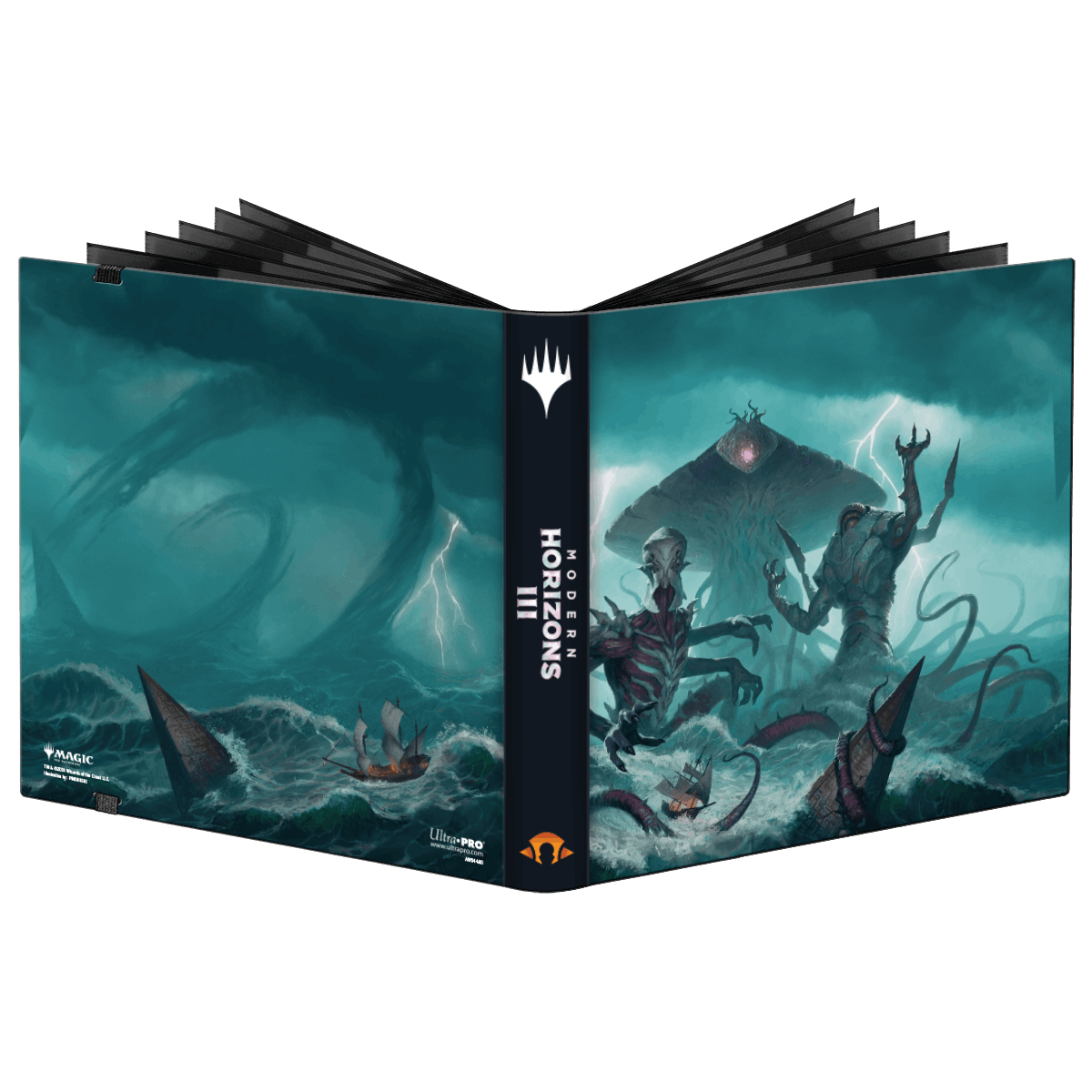 ultra-pro-modern-horizons-3-eldrazi-storm-12-pocket-pro-binder-album-f-r-magic-t image 2