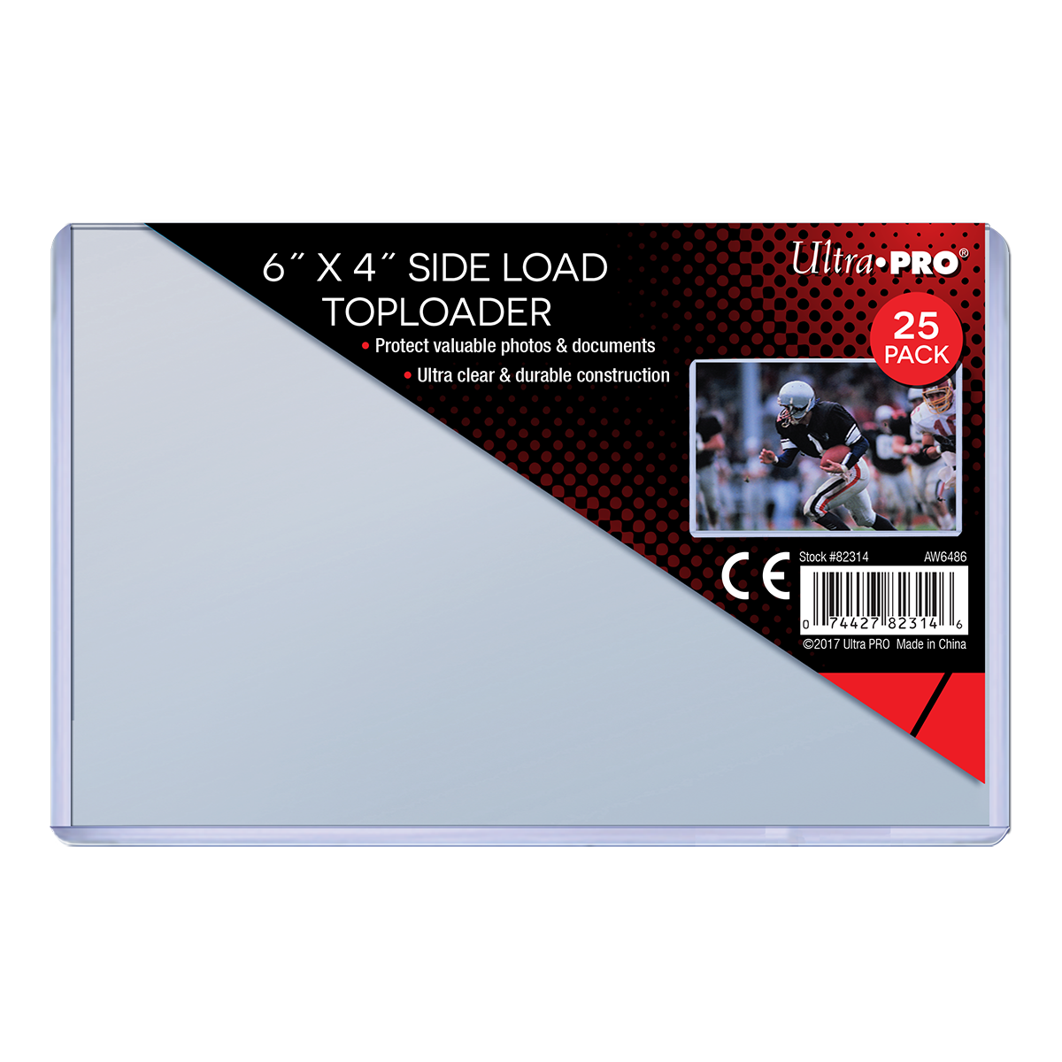 ultra-pro-toploader-sleeves-6-x-4-side-load-25-st-ck image 1